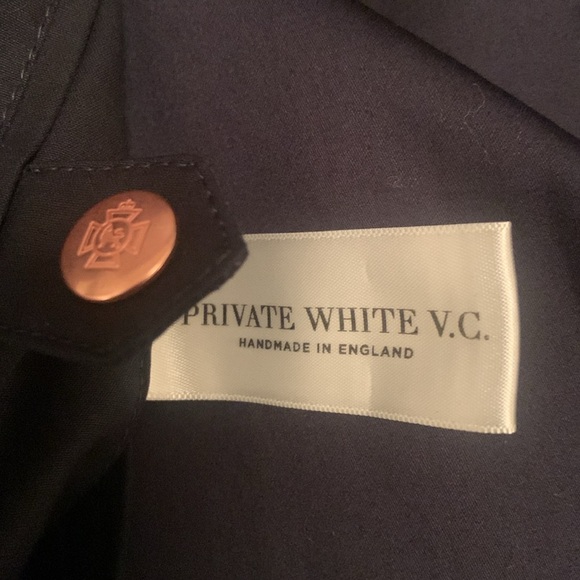 Private White VC The Ventile® Harrington - Midnight Navy Jacket - Size 3 (Small) - Picture 7 of 14